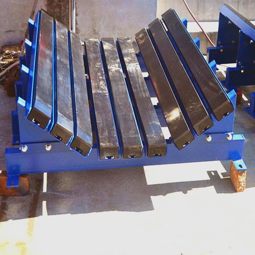 B800胶带输送机阻燃缓冲床与DSJ型机尾缓冲拖床详解